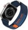 Kamita Cinturini Sportivi in Nylon per Apple Watch Cinturino 42mm 44mm 45mm 46mm 49mm, Cinturino Sportivo Regolabile per Uomo Donne, Elastico Trail Loop Watchband per iWatch 10 9 8 7 Ultra SE (Blu)