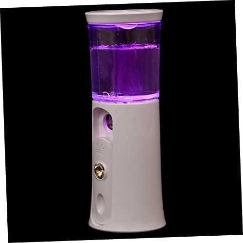 WOONEKY 1juego Facial Humidificador Portátil De Nanómetros Dispositivo De Vapor Facial Hidratante Spray De Niebla Para Cuidado Piel Para Viajes y Uso Diario