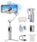 hohem iSteady X3 Gimbal Stabilizer for iPhone, Foldable Phone Gimbal Object Tracking, Remote Control, 3-Axis Phone Stabilizer Built-in Extendable Rod & Tripod, Fill Light, Video Recording, YouTube