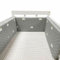 Aocase Umrandung Babybett Baby Bettumrandung Nestchen Babybett Umrandung Bettumrandung Babybett, Babybett Umrandungen, Nestchen Babybett Kinderbett Umrandung stubenwagen umrandung,No12,200cm