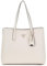 GUESS Meridian Girlfriend Tote Ivory