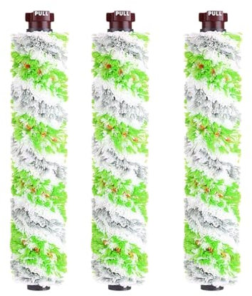 Lot de 3 rouleaux de brosse de rechange 2460 CrossWave pour aspirateur Bissell CrossWave 17132, 1785, 2519, 2306A 1785A 3888A, pièce de rechange # 1613568 &161-3568.