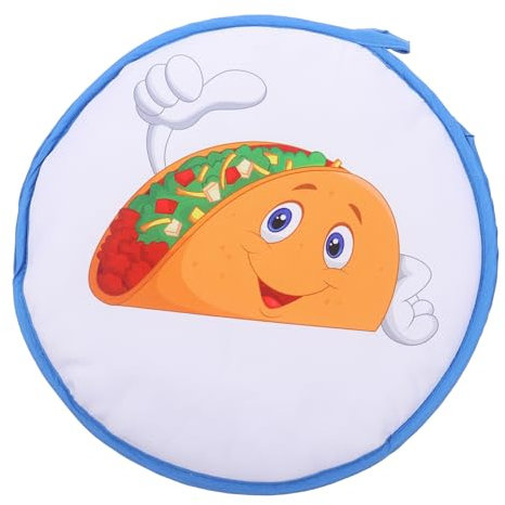 HEALEEP Insulated Tortilla Warmer Pouch Tortilla Warmer Microwavable Keep Food Warm for Tacos Burrito Holders Walking Taco Bags Insulation Lunch Scenario
