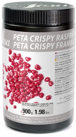 SOSA Peta Crispy Frambuesa - Bote 900grs -Uso alimentario