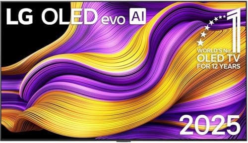 LG OLED65G57LW Téléviseur 65 (165 cm) 4K OLED evo AI (processeur AI α11 Gen2 4K, webOS 25, 120 Hz (VRR jusqu'à 165 Hz)) [Année modèle 2025]