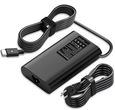 WENYAA 90W USB C Laptop Charger Compatible with Dell XPS 13 15 17, Latitude 5520 5530 5540 5550 5400 5450 5440 5430 5420 5320, Latitude 3420 3450 3520 3550 7320 7420, Precision 3540 5550