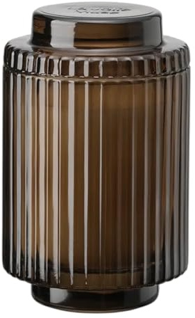 Luxus-Duftkerze Santal Himalayen, 198g, 40 Stunden Brenndauer, Recycelbares Glasgefäß