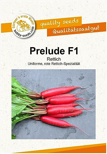 Gemüsesamen Prelude F1 Rettich rot Portion