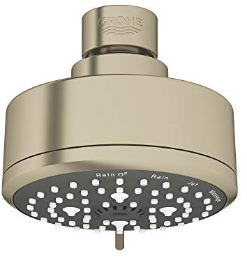 GROHE Tempesta Cosmopolitan 100 Soffione doccia, nichel spazzolato