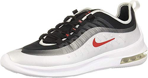 NIKE Men's Nike Air Max Axis Running Shoes, Multicolour Black Sport Red Mtlc Platinum White 009, 9.5 UK