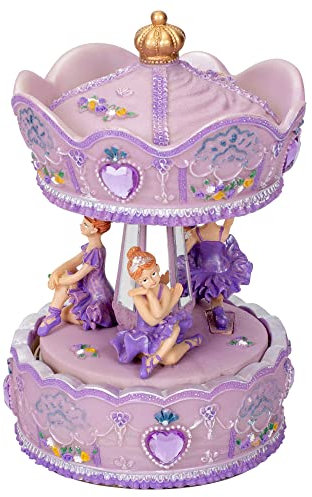 Elanze Designs Musikkarussell Ballerina, drehbar, 15,2 cm 6 inch mehrfarbig