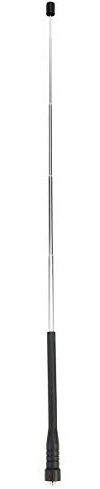 Retevis HA01 Walkie Talkie Retractable Antenna, SMA-F VHF/UHF Dual Band Telescopic Antenna, Compatible with 2 Way Radio Retevis RT5 RT5R Baofeng UV-5R UV-5RA UV-5RB UV-5RC UV-5RD BF-888S (1 Pcs)