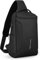 Muzee Umhängetasche，wasserdichter Crossbody Rucksack ，Diebstahlsicherung Rucksack mit mehreren Taschen，lässiger Herrenrucksack (für 10,5-Zoll-iPad)