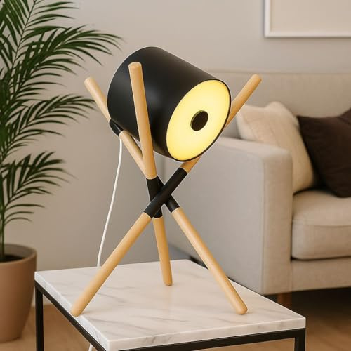 Lampada da tavolo nordica a treppiede FOCUS - 3 x E27 / G45
