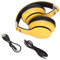 Agatige Casque Bluetooth Over-Ear EL‑B4 Casque sans Fil Multifonction Pliable Écouteurs sans Fil pour Les Jeux de Sport(Jaune)