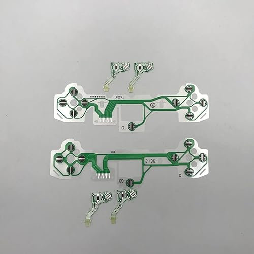 Conductive Film Keypad Flex Cable for PS5 Version 1.0 2.0 Controller Button Ribbon Circuit Board Replacement (Latest V2.0)