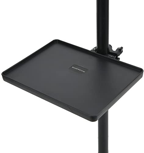 Bewinner Sound Card Stand Tray, Multifunction Sound Card Mobile Phone Microphone Live Broadcast Bracket Rack Stable Shelf Holder, 6.50x8.66 Inch