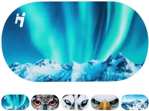 Hytiland SKI Goggle Cover Sleeve, Lens Scratch-Free & Dust Protection, for Travel Storage, Snow Ski Goggles (aurora)