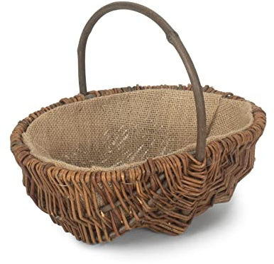 Red Hamper Garden Trug, Brown, S