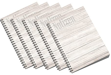 Primus Print Collegeblock - A4 - kariert - 80 Blatt - Spirale - Design Deckblatt (5, Grau)