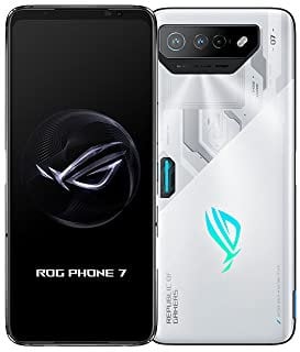 ASUS ROG Phone 7 Gaming Phone 16GB RAM, 512GB Storage -White, AI2205-16G512G-WH-UK