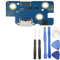 iReplaceParts Charging Port For Samsung Galaxy Tab A8 (10.5) 2021 SM-X200 SM-X205 Dock Connector Replacement With Lower Microphone and Tool Kit