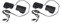 Pyatofly 2X Clip Mini Portable USB Stereo Speaker Soundbar per Notebook Laptop Pc Pc Mp3 Music Player