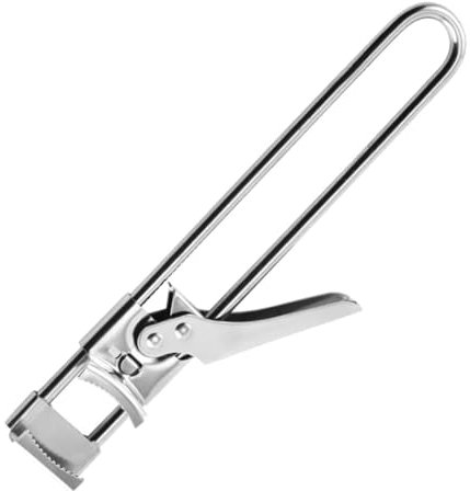 GETAJGHSD Multifunktionaler Verstellbarer Dosenöffner Aus Edelstahl Praktischer Flaschenöffner Für Senioren Und Vielseitiger Küchenhelfer Der Gläser Dosen Und Flaschen Mühelos Öffnet