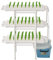 Legwfdthy Kit Coltivazione Idropena Terra Senza Coltivazione Uso Di PVC U Tubo Con Dispositivo Timing 3 Strati 108 Fori Idroponica Vegetable Hydroponic Growing System Growkit Plant Hydroponic Grow