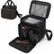 Trunab Sac de Batterie Compatible avec Anker SOLIX C1000/Jackery Explorer 1500, Étui de Rangement avec Poches Inférieures et Avant Étanches Pour Câble de Recharge et Accessoires