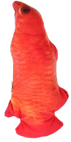 BESPORTBLE Elektrisches Fischspielzeug Heimtierbedarf Katzenspielzeug Kauspielzeug Interaktives Haustierspielzeug