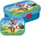 Mepal Paw Patrol Personalisierte Brotdose mit Namen - Bento Lunchbox für Kinder - Geeignet für bis zu 4 Butterbrote - BPA-frei & Spülmaschinenfest - 750 ml - Paw Patrol Pups