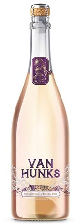 Van Hunks Non-Alcoholic Sparkling Wine – The Taste of Adventure | < 0.5% ABV | Fresh Berry & Plum Aromas | Sophisticated & Playful with Bold Flavour | A Rebel in a Bottle for Any Occasion