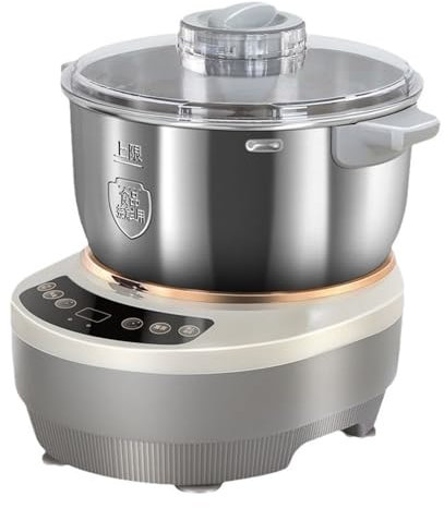 LSHFYV Teigmixer, Elektrischer Teigmacher mit Gärfunktion, Teig-Mehlmixer aus Edelstahl, Automatische Knetmaschine, Thermostatische Gärung, Intelligenter Timer, Standmixer zum Backen zu Hause,7L