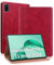 ONETHEFUL Funda para Huawei Honor Pad X8a 11.0 2024 Folio Tableta Protectora Delgado Inteligente de Cuero Función de Soporte Carcasa Compatible con Honor Pad X8a 2024 Rojo