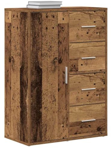 vidaXL Sideboard Altholz 60 x 31 x 84 cm Holzwerkstoff