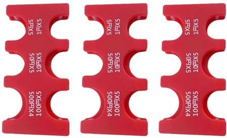 KEXIAO Lot de 3 distributeurs de pièces de monnaie Yen japonais avec 6 emplacements pour un rangement efficace et un accès rapide