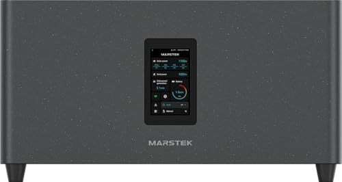 MARSTEK Solarspeicher Jupiter C+ 2560Wh für Balkonkraftwerk Plug & Play Speicher für PV Anlage, 2,56kWh Stromspeicher Solarbank für Haus Balkon Terrasse, Jupiter C Plus Speicher mit Smart Meter