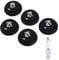 5pcs Toilet Flush Diaphragm Washer Replacement, Side Inlet Valve Seal for Cistern Fill Valve, Inlet Float Valve & Toilet Ball V-alve Repair Kit, Compatible with Ideal Standard & Siamp Flush Systems