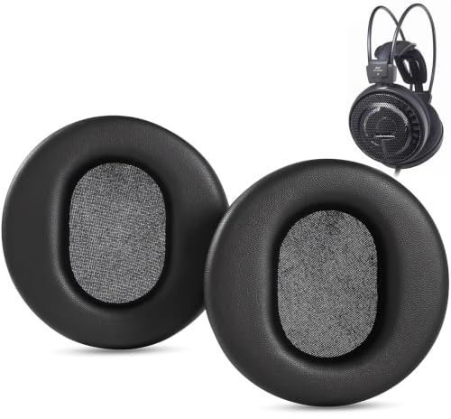 ATH-AD700X Ersatz-Ohrpolster Kissen für Audio-Technica ATH-AD700X AD700S ATH-ADG1X AD500X AD900X AD1000X AD2000X D700X ATH-R70X Over-Ear Kopfhörer, Bequeme Geräuschisolierende Ohrpolster