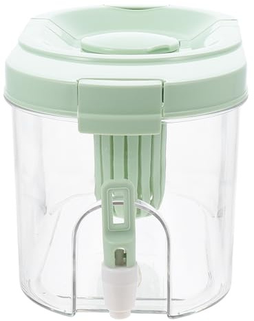 GALPADA Dispensador de Agua Fría de 4l Grifo para Hogar y Restaurante, Contenedor de Polipropileno Resistente a Cambios de Temperatura y Efecto Filtrante