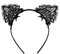 Serre-tête oreilles de chat sexy en dentelle