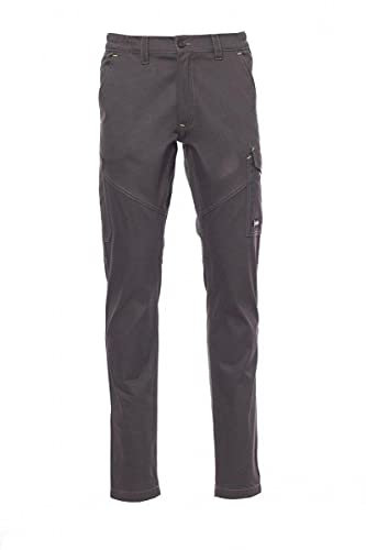 PAYPER - Pantalone da Lavoro Worker. col. Blu Royal - Smoke (Smoke, L)