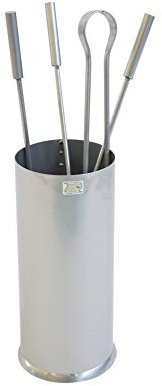 Style chrome- Grupo chimenea H 55 de hierro forjado