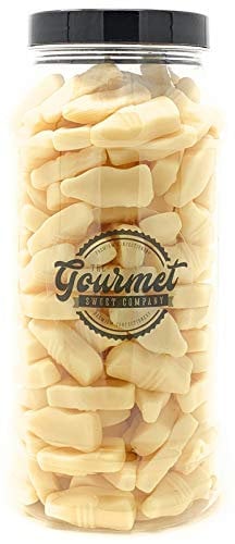 Milk Bottles Retro Sweet Shop Jar by The Gourmet Sweet Company