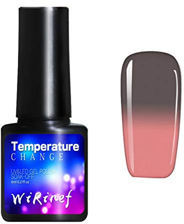 Asalinao Nagellack 28 Farbwechsel Nagellack Peel Off Sunlight Sensitive Farbwechsel Nagellack 8 ml DIY Maniküre