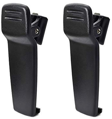 HYS Belt Clips Replacement Compatible for ICOM F14/F24/F33G/F43G/F43TR/F70D/F80D/F3011 Radio(2 Pack)