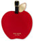 Kate Spade New York Runder Gepäckanhänger aus veganem Leder, für Damen, robuster Koffer-ID-Anhänger, Apfel