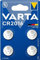 VARTA Pile electronique Lithium CR2016 x 4