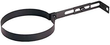Aflex raccordo per stufa a legna - camino fermatubo collare di fissaggio regolabile (160mm)